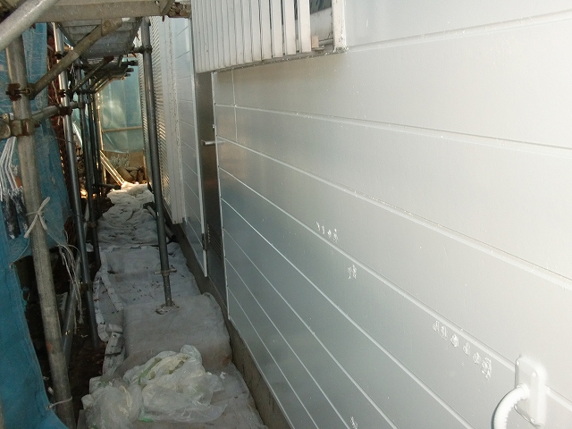 20140221M様邸⑧外壁上塗り完了