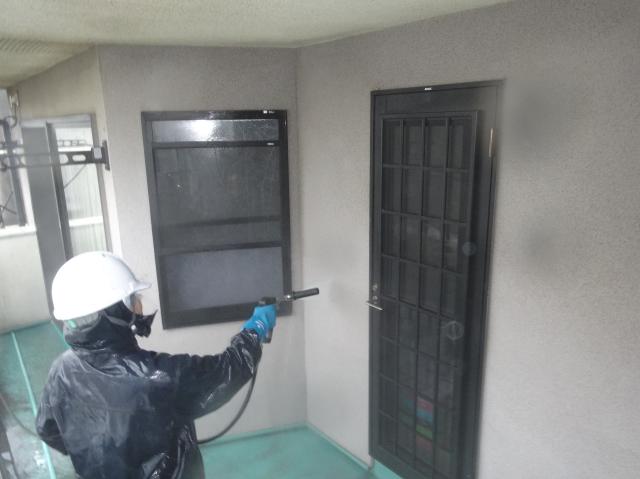 20140515Ｍ様邸④外壁塗装高水圧洗浄