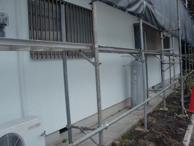 20140509Ａ様邸⑧1階外壁塗装施工完了
