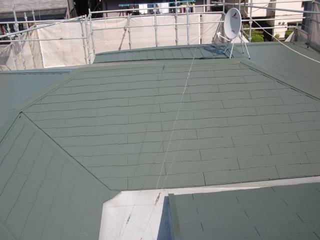 2014.10.24T様邸⑰屋根塗装施工完了