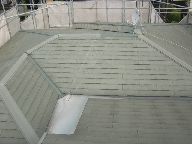 2014.10.24T様邸⑧屋根塗装施工前