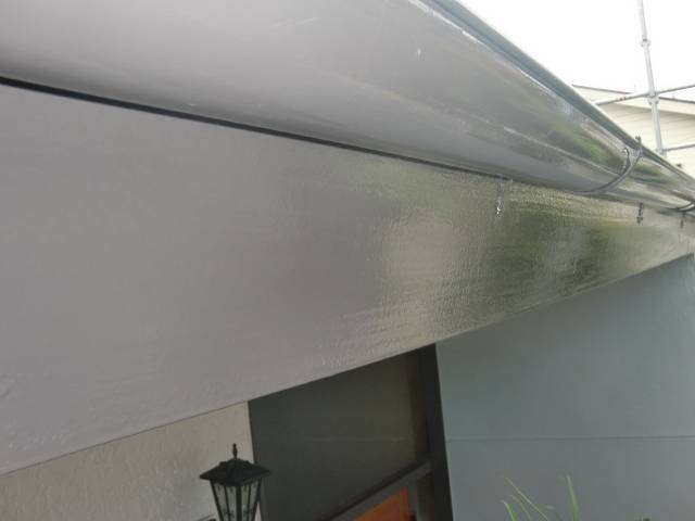 2014.10.24T様邸㊾破風板塗装施工完了