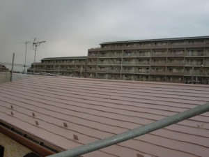 2015.01.23M様㉕屋根塗装施工完了
