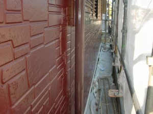 2015.01.30I様⑩１階部外壁塗装施工完了