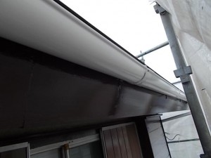 2015.02.6N様⑰破風板塗装施工完了