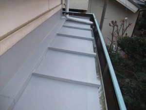 2015.0320S様邸⑮下屋根塗装施工完了