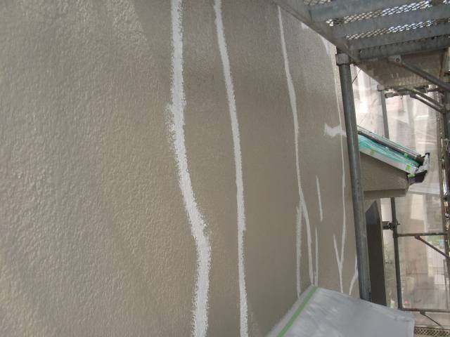 20130913Ｋ様邸外壁塗装工事⑤ブリードオフプライマー塗布状況